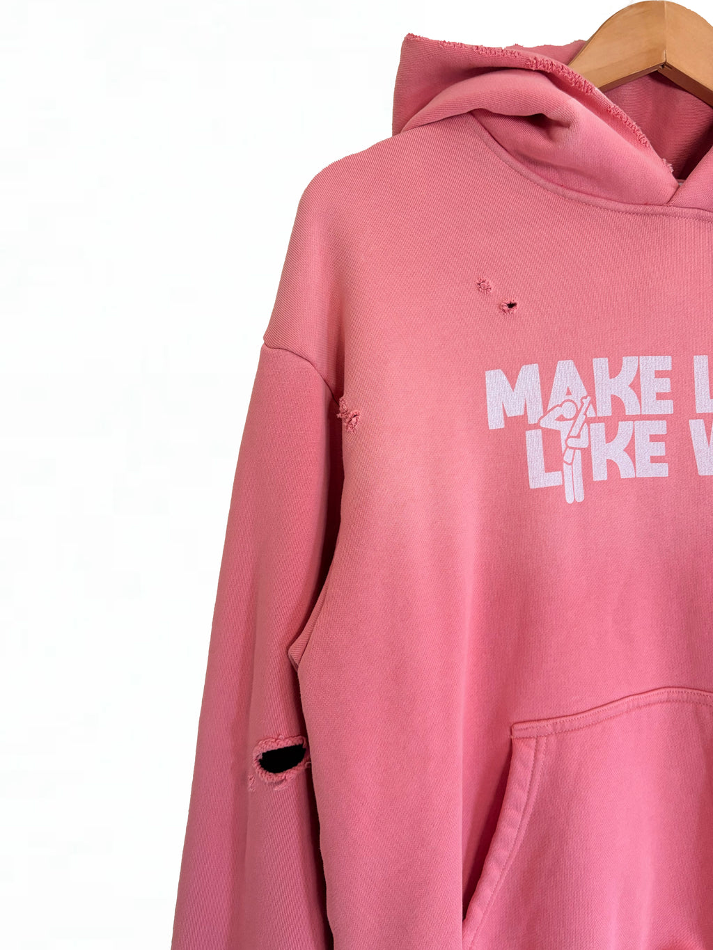 MLLW PINK HOODIE