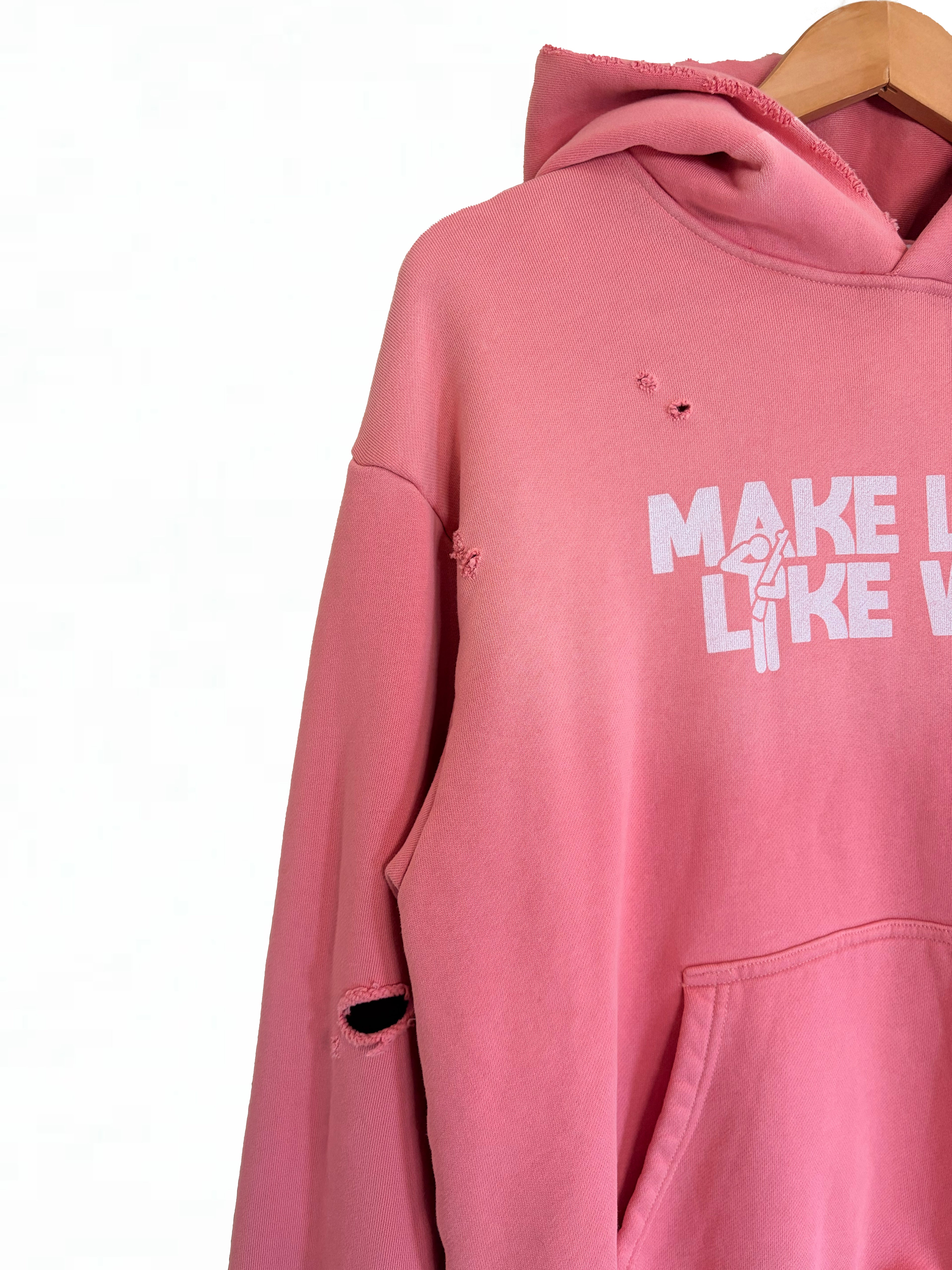 MLLW PINK HOODIE